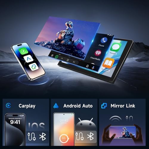 TAFFIO Für Mitsubishi ASX Peugeot 4008 10 Touch Android Autoradio CarPlay Einbau Navigationsgeraet S0m4z0ru